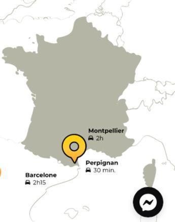 Appartement Centre Ville Du Boulou Pour 2 Adultes-2 Enfants- Check In 17H-21H--Juillet-Aout Reservation De 7 Jours Mini Ле-Булу Экстерьер фото